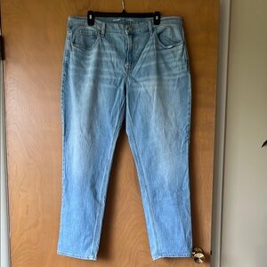 Old Navy Blue Straight Jeans Classic Denim